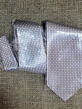 Bordeaux Black & White Pinstripe Dress Shirt